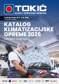 Katalog Klimatizacijske Opreme 2026 - Pregled kataloga iz trgovine Tokić, vrijedi od 18.03.2026