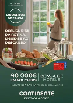 Pré-visualização Continente Açores Momentos de pausa válido de 21.04.2026