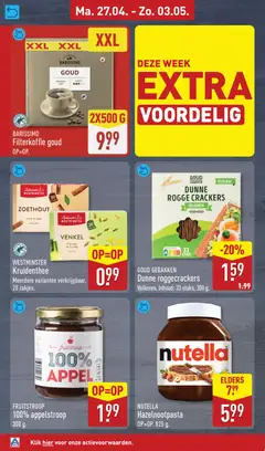Aldi folder week 18  - Voorbeeld van een folder van Aldi, geldig van 27.04.2026 | Pagina: 12 | Producten: Édességek, Zoethout, Mini pillecukor, Appel