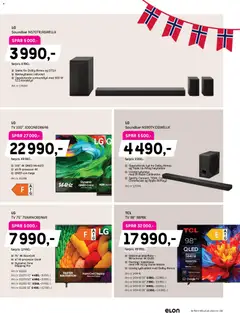 Forhåndsvisning av Elon kundeavis gyldig fra 27.04.2026 | Side: 13 | Produkter: Tv, Lyd, Anchois, Суміш дитяча