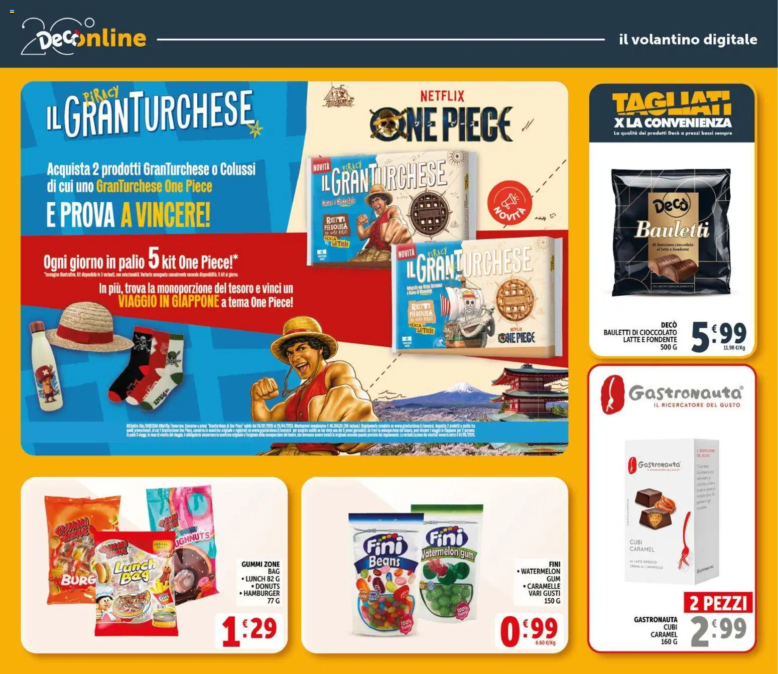 Volantino Decò del 09.04.2026 | Pagina: 27 | Prodotti: Cioccolato, Caramelle, Latte, Hamburger
