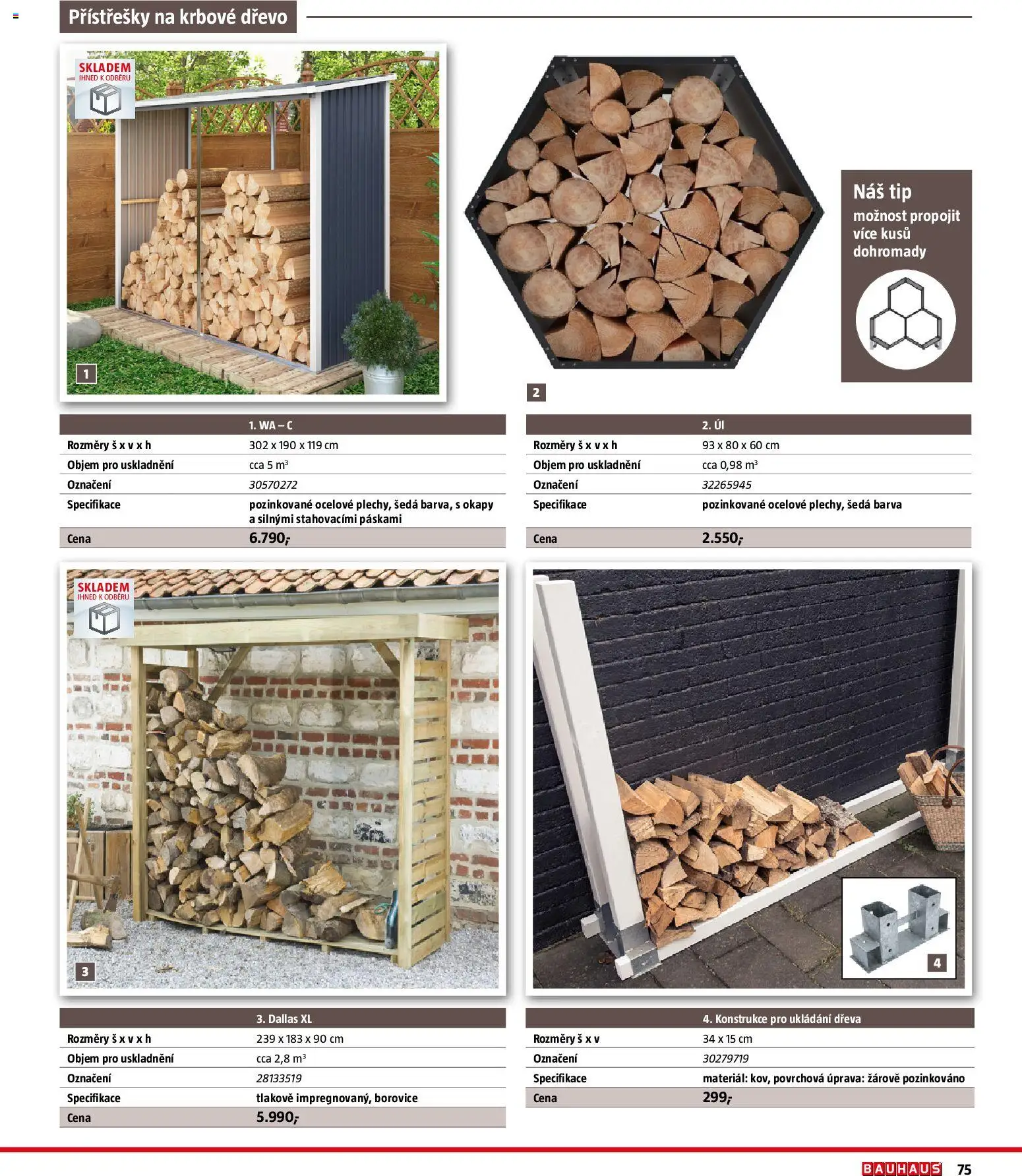Bauhaus katalog Ploty a zahradní domky od 11.03.2026 | Strana: 75