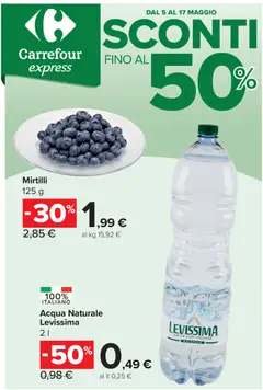 Anteprima del volantino Carrefour volantino Express - Torino valido a partire dal 05.05.2026