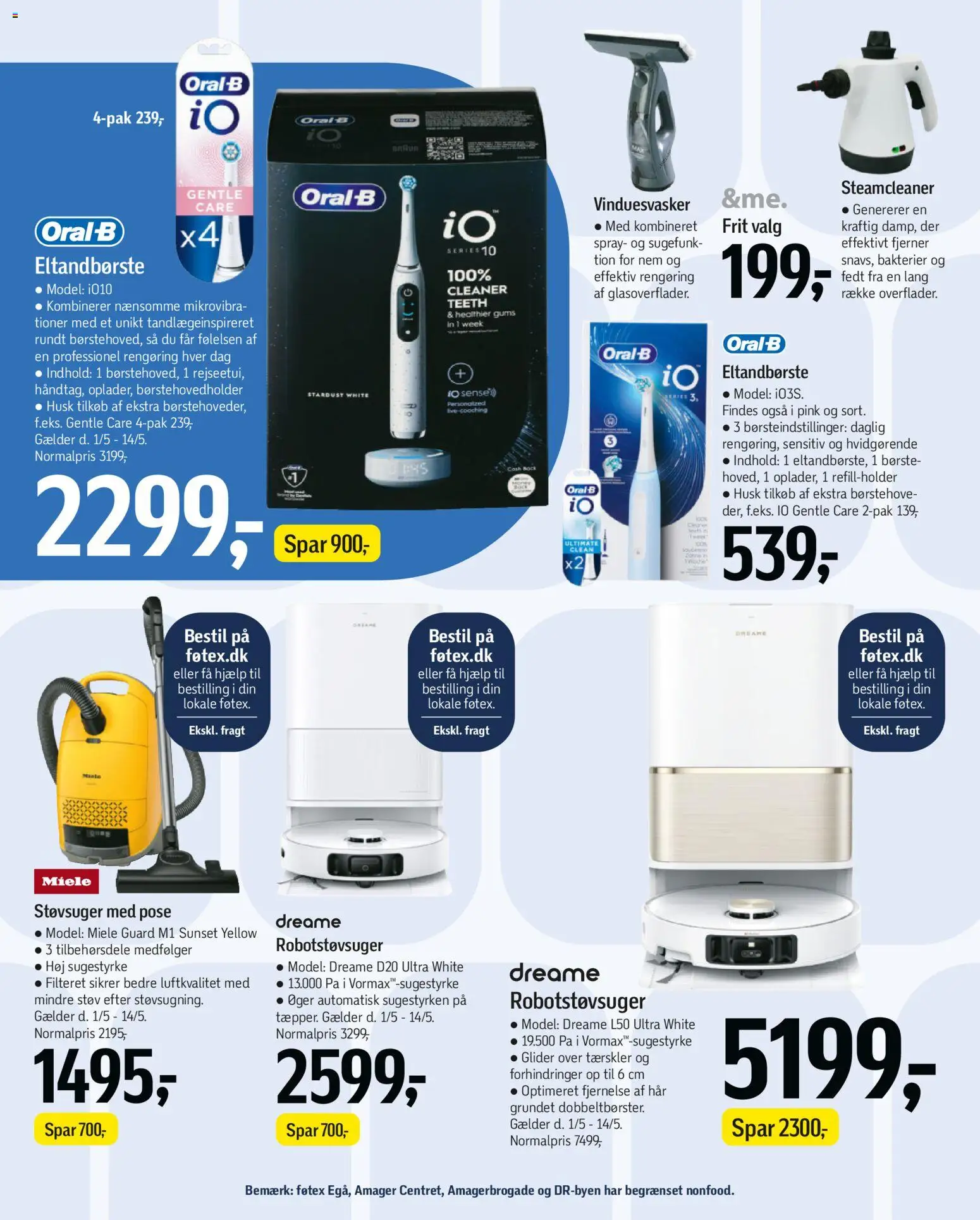 Føtex tilbudsavis – gyldig fra 01.05.2026 | Side: 56 | Produkter: Robotstøvsuger, Børste, Eltandbørste, Støvsuger