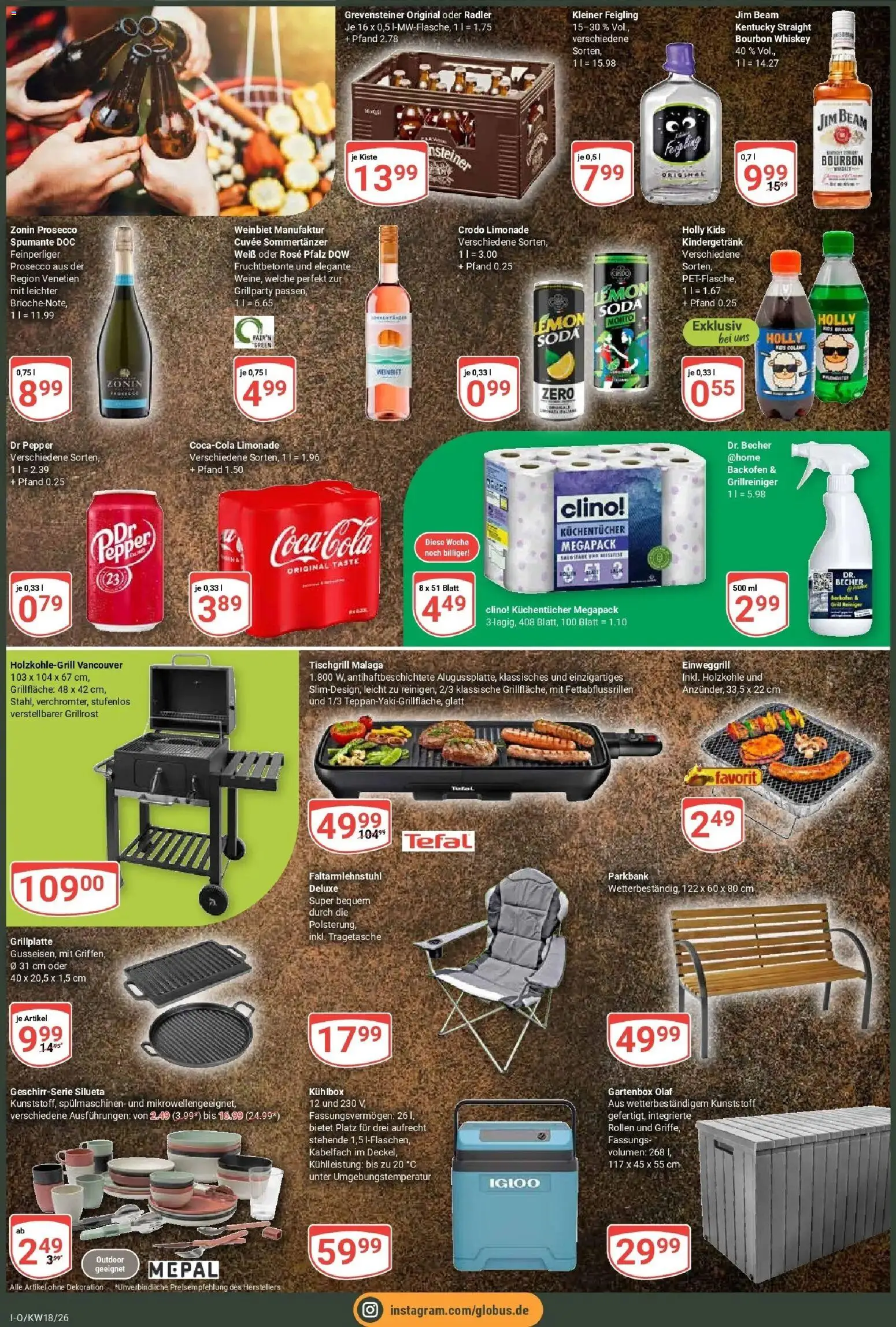 Globus Prospekt Idar-Oberstein	 – gültig ab 27.04.2026 | Seite: 5 | Produkte: Jim beam, Kleiner feigling, Limonade, Whiskey