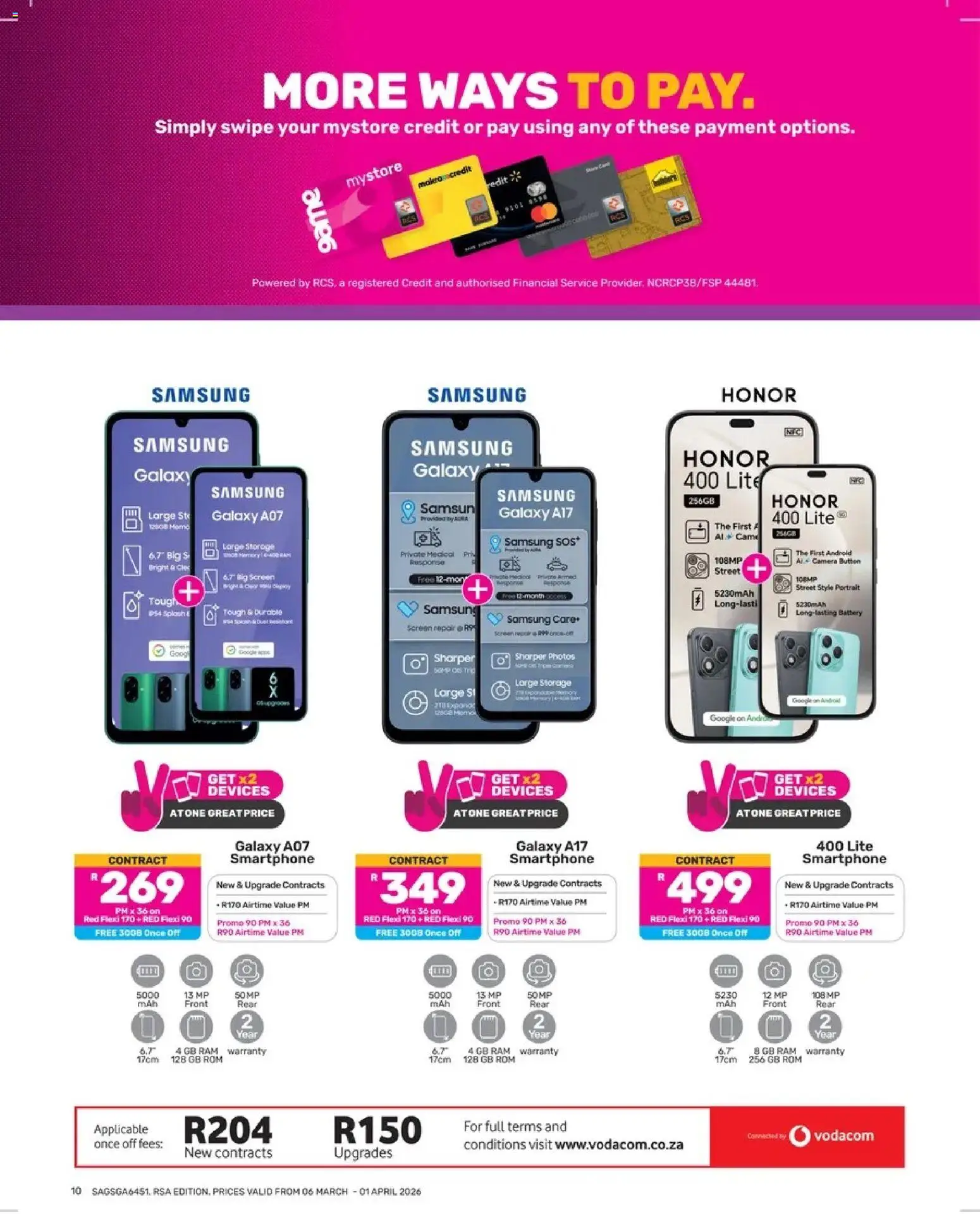 New Game catalogue – valid from 06.03.2026 | Page: 10 | Products: Smartphone, Camera, Battery