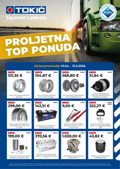 Proljetna Top Ponuda Tokic - Pregled kataloga iz trgovine Tokić, vrijedi od 01.04.2026