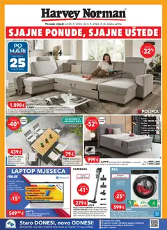 Harvey Norman Katalog - Pregled kataloga iz trgovine Harvey Norman, vrijedi od 23.04.2026