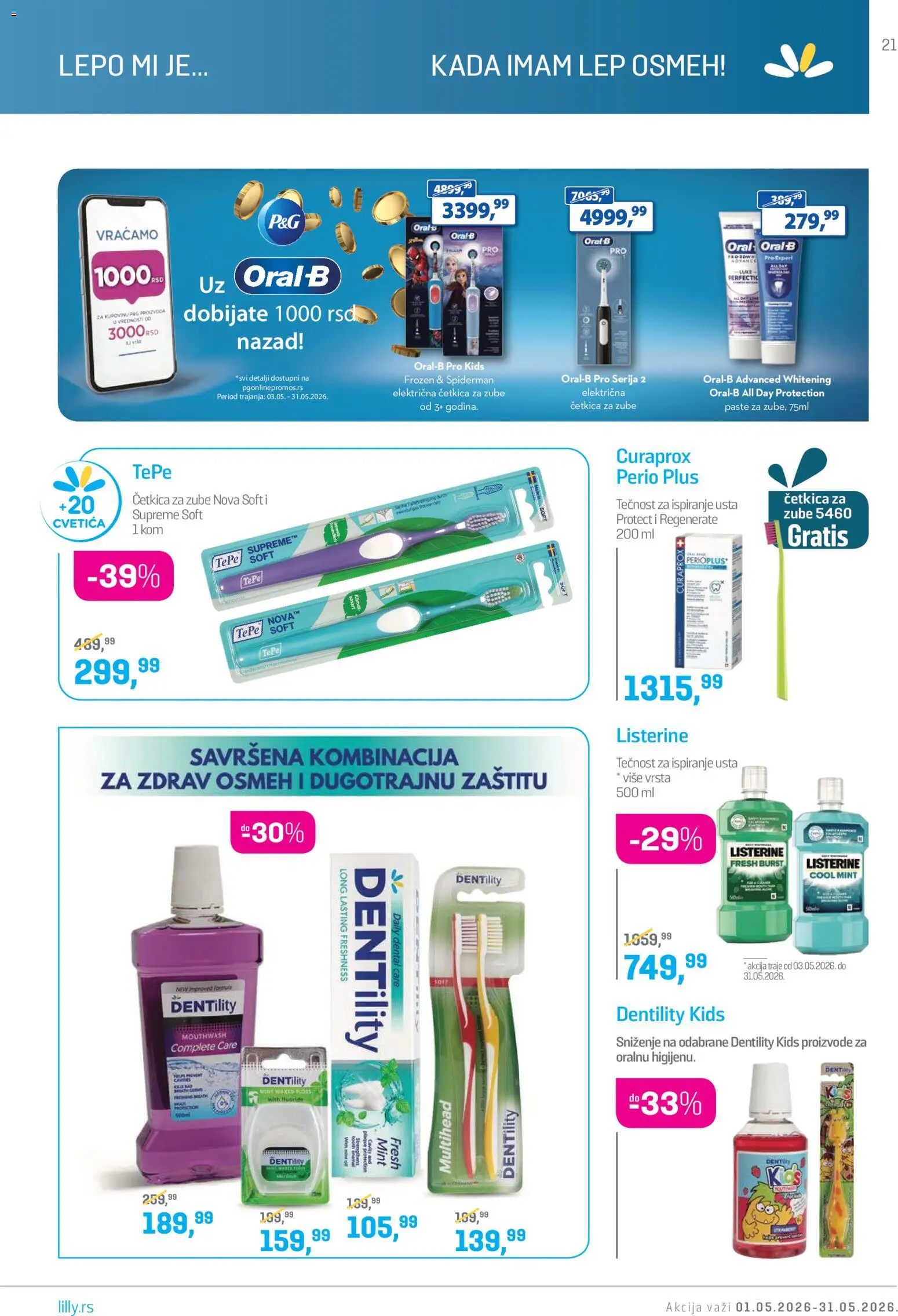 🔔  Lilly drogerie katalog od 01.05.2026 🎉 Novi akcijski katalog! | Srbija