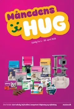 Maxi Zoo - Månedsavis April gyldig fra 01.04.2026