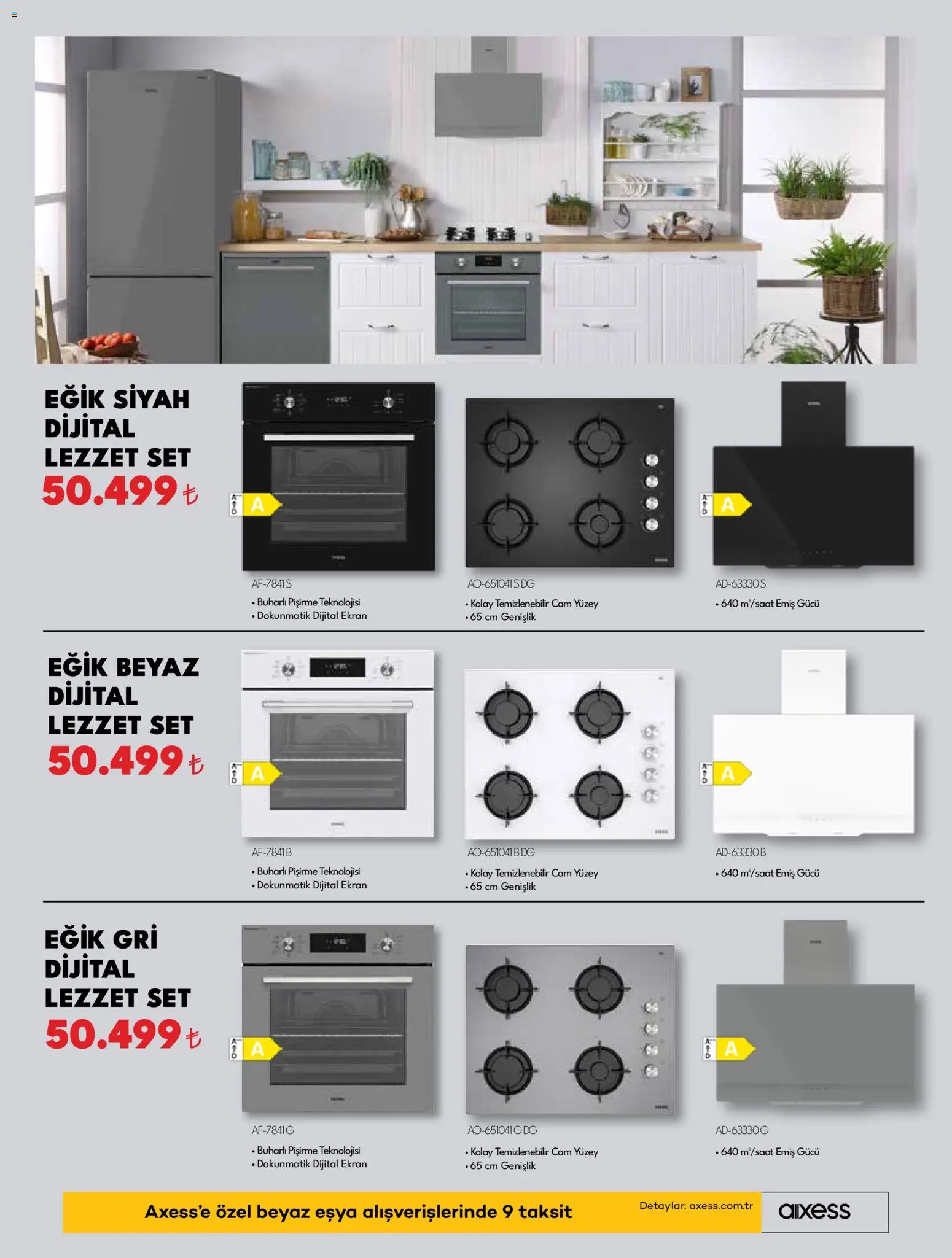 Vestel - Ankastre Ürünler - 01.03.2026 tarihinden itibaren geçerlidir | Sayfa: 13