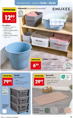 Náhled letáku Biedronka Polsko leták - Hity i inspiracje od 11.04.2026 | Strana: 11 | Produkty: Miska, Regál