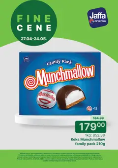 Univerexport Munchmallow tim za popust fin - pregled Univerexport kataloga - važi od 27.04.2026