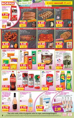 Norma - Prévisualisation de Norma catalogue valide à partir de 29.04.2026 | Page: 8 | Produits: Olives, Poids, Ribs, Biscuits