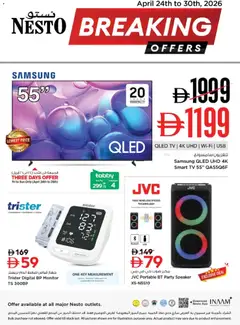 Preview of Nesto catalogue valid from 24.04.2026 | Page: 1 | Products: Kartofler, Løg, Spil