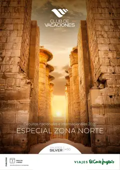 Vista previa Viajes El Corte Inglés Zona Norte válido desde el 01.01.2026