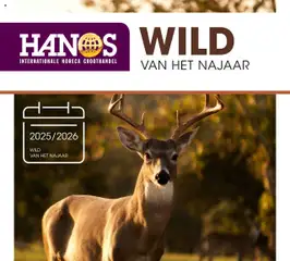 Hanos - Wildbrochure 2025/2026 - Voorbeeld van een folder van Hanos, geldig van 05.10.2025