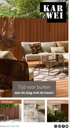 KARWEI folder - Tuin special - Voorbeeld van een folder van KARWEI, geldig van 01.03.2026
