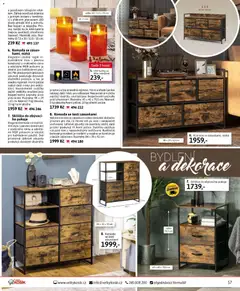 Náhled letáku Velký Košík katalog duben 2026 od 01.04.2026 | Strana: 57 | Produkty: Regál, Police, Skříňka, LED