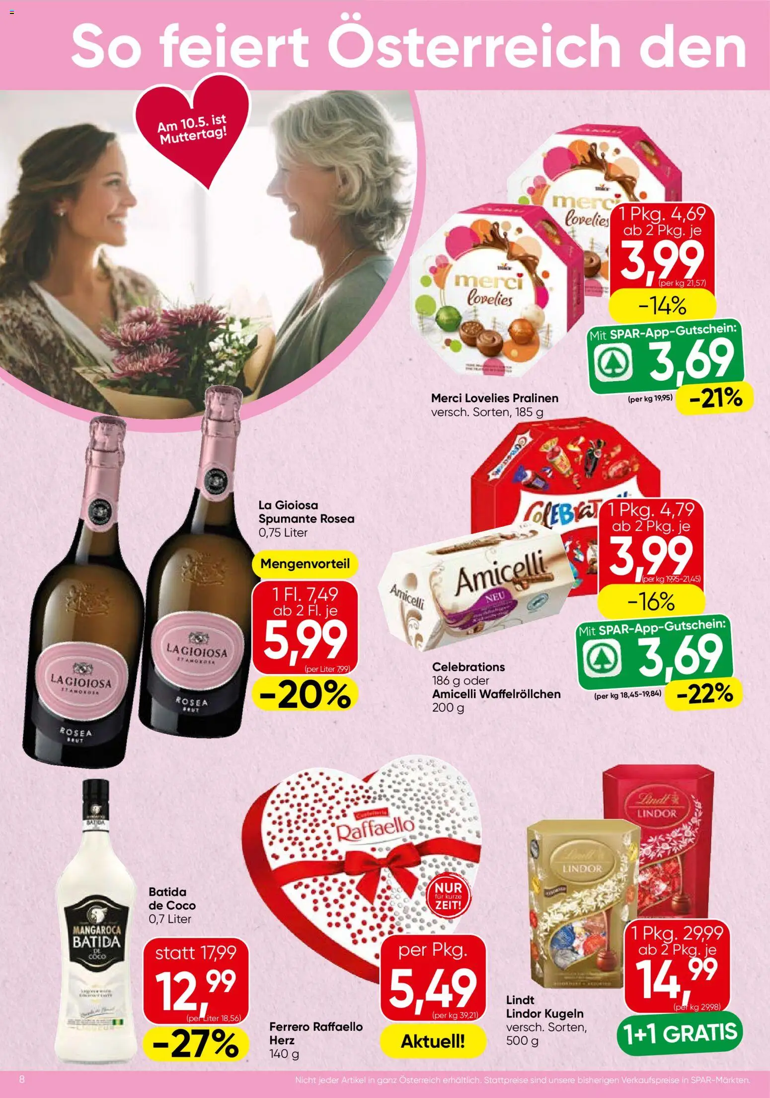 Spar Flugblatt - Tirol gültig ab 30.04.2026 | Seite: 8