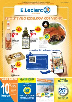 E.leclerc katalog akcije – veljaven od 29.04.2026