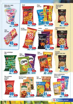 Kikiriki oljušteni prženi slani, Kikiriki oljušteni prženi slani - pregled Trnava Promet kataloga - važi od 27.04.2026 | Strana: 11 | Proizvode: Smoki, Brusketi, Kikiriki, Doritos