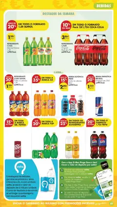 Pré-visualização Pack 2X1,75lt COCA COLA, Refrigerante C/GÁS Original Pack 2x1,75lt válido de 28.04.2026 | Página: 27 | Produtos: Refrigerante, Coca-cola, Bebida