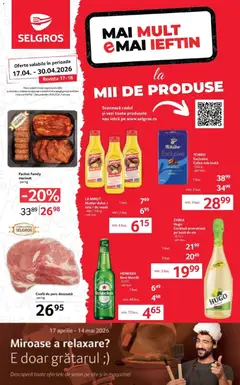 Ofertele Selgros valabile de la 17.04.2026