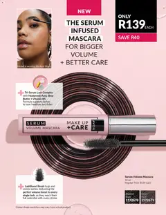 Avon specials catalogue – valid from 01.04.2026 | Page: 63 | Products: Serum, Butter, Brush, Mascara