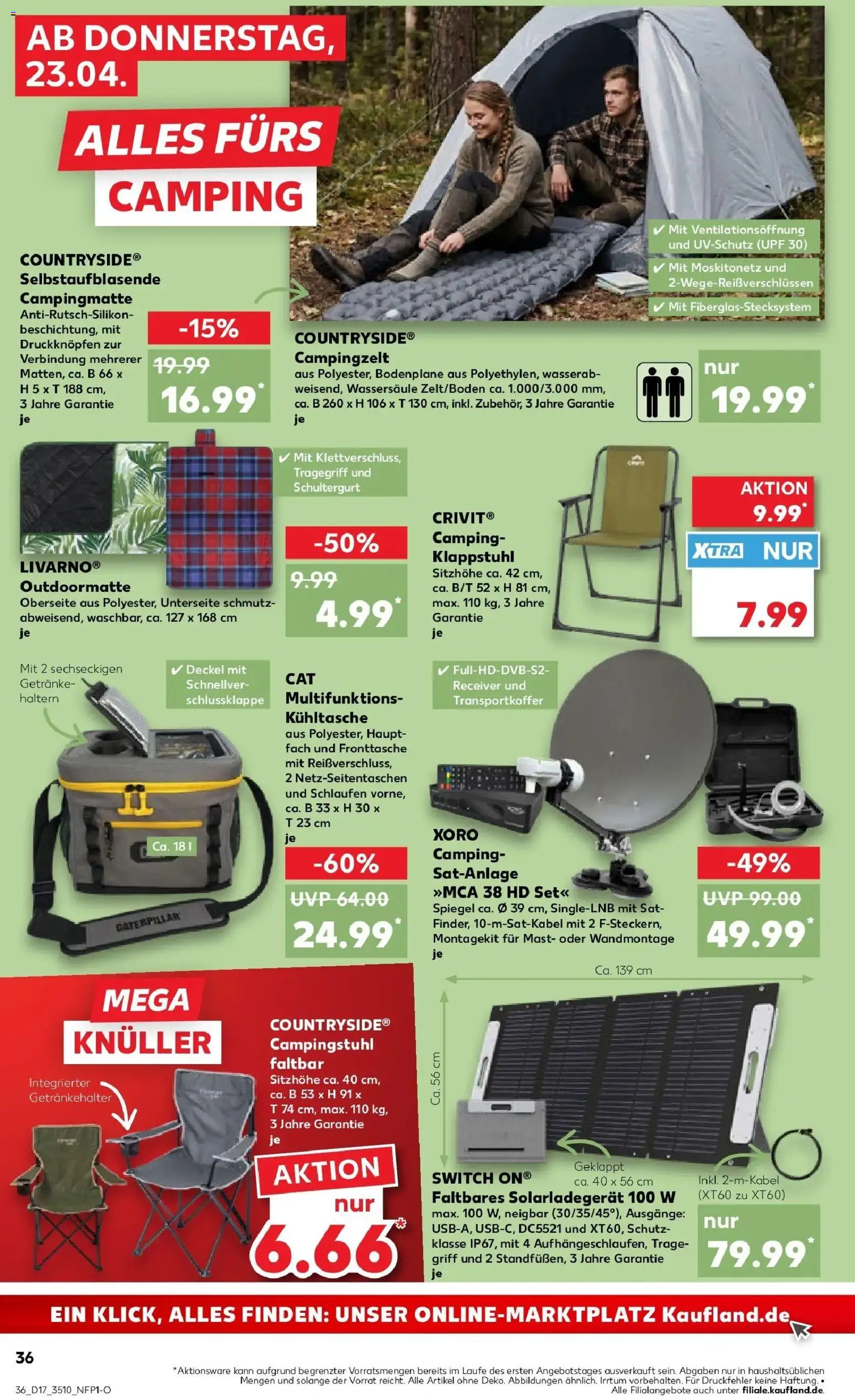 Kaufland Prospekt Bautzen	 – gültig ab 23.04.2026 | Seite: 36 | Produkte: Spiegel, Receiver