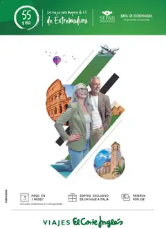 Vista previa Viajes El Corte Inglés Junta de Extremadura válido desde el 01.03.2026