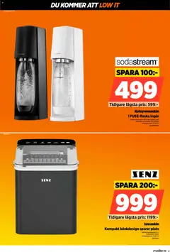 Power erbjudanden - Förhandsvisning av reklamblad från butik Power aktuell från 27.04.2026 | Sida: 61 | Produkter: Ismaskin, Sodastream, Kolsyremaskin