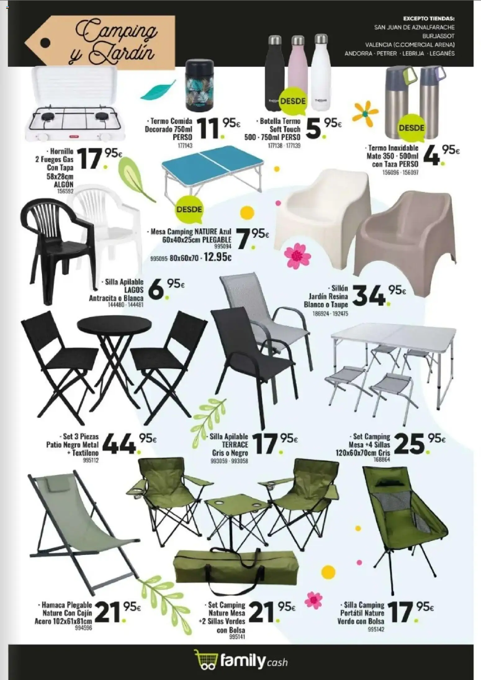 Family Cash folleto │ válido desde el 09.03.2026 | Página: 17 | Productos: Bolsa, Cojín, Mesa, Silla