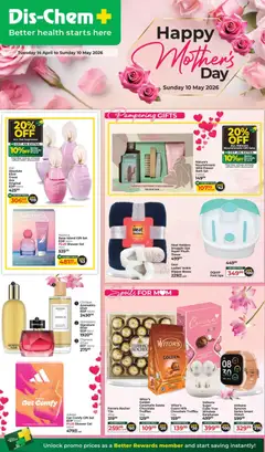Dis-Chem specials catalogue – valid from 14.04.2026