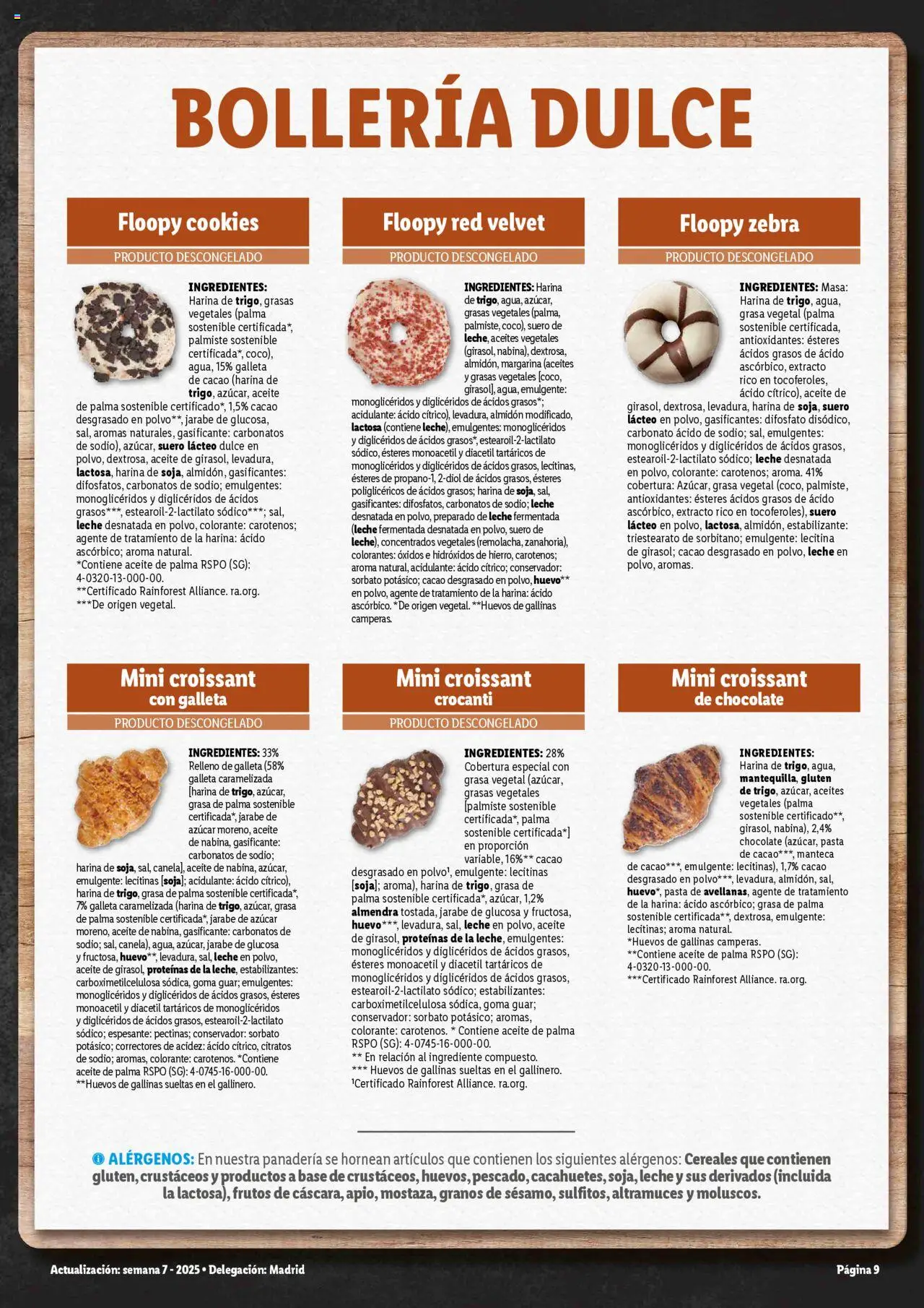 Lidl folleto │ válido desde el 28.04.2025 | Página: 9 | Productos: Huevos, Margarina, Panadería, Φρυγανιές σικάλεως