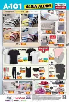 30.04.2026 tarihinden itibaren geçerli olan A101 kataloğu önizlemesi | Sayfa: 10
