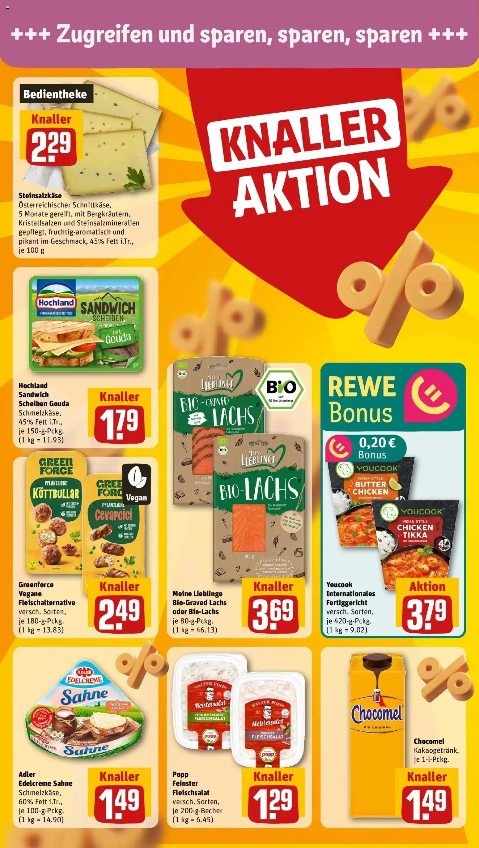 Rewe Prospekt Dortmund	 – gültig ab 12.04.2026 | Seite: 16 | Produkte: Youcook, Gouda, Cevapcici, Chocomel