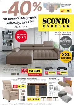 Náhled letáku Sconto nábytek leták od 22.04.2026