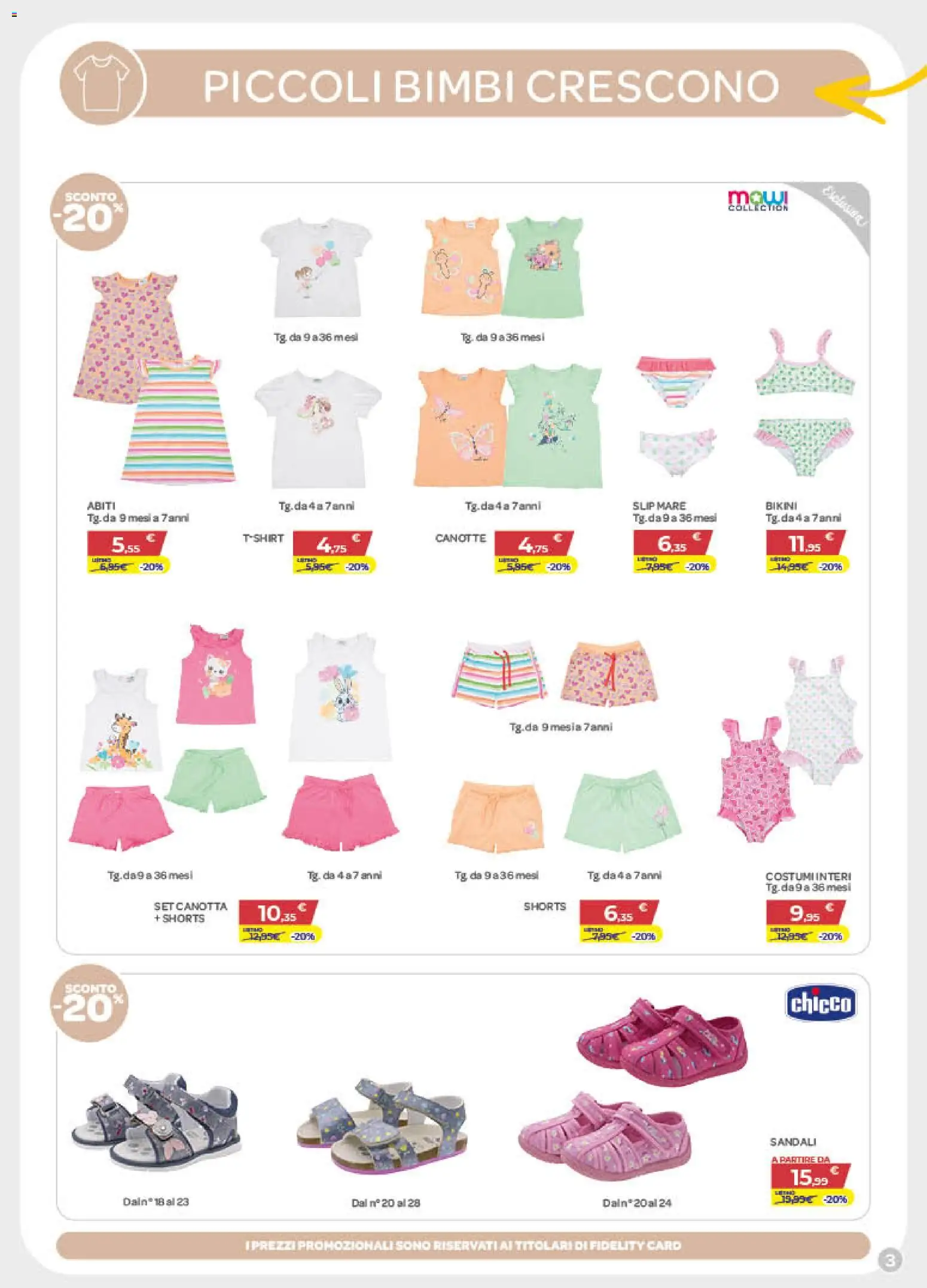 Volantino Bimbo store del 30.04.2026 | Pagina: 3