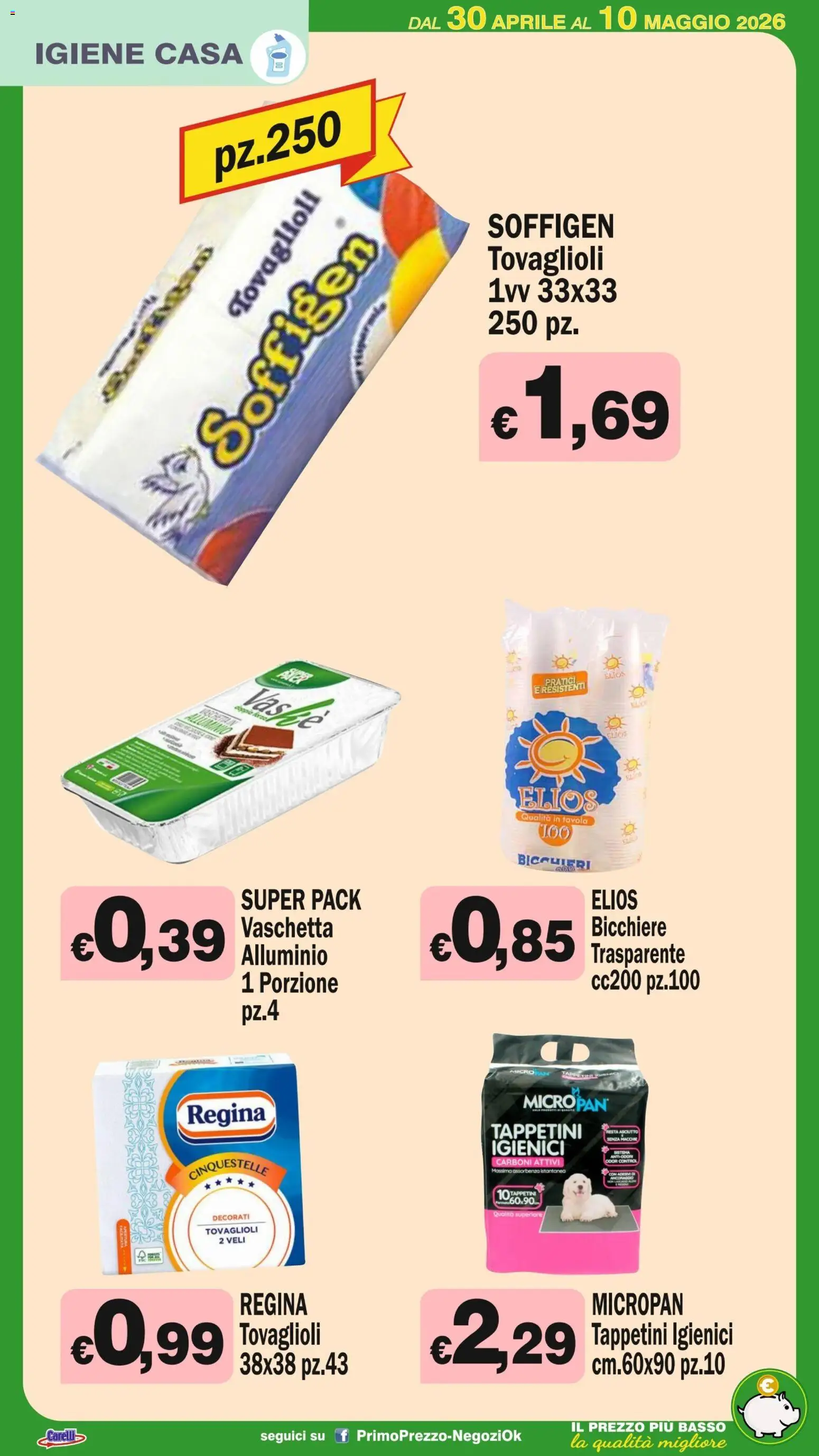 Volantino Primo Prezzo del 30.04.2026 | Pagina: 22