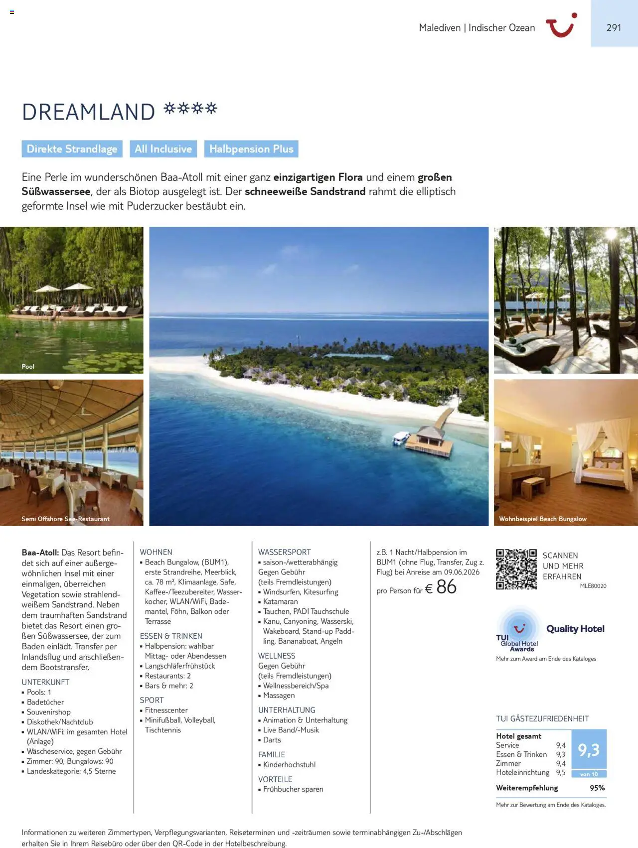 TUI Prospekt  Asien, Afrika, Orient & Indischer Ozean 2025/26 	 – gültig ab 01.11.2025 | Seite: 291 | Produkte: Wasser