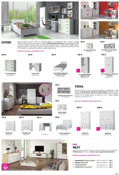 Kondela leták platný od 16.05.2025 | Strana: 263 | Produkty: Tv, Posteľ, Skriňa, Nočný stolík