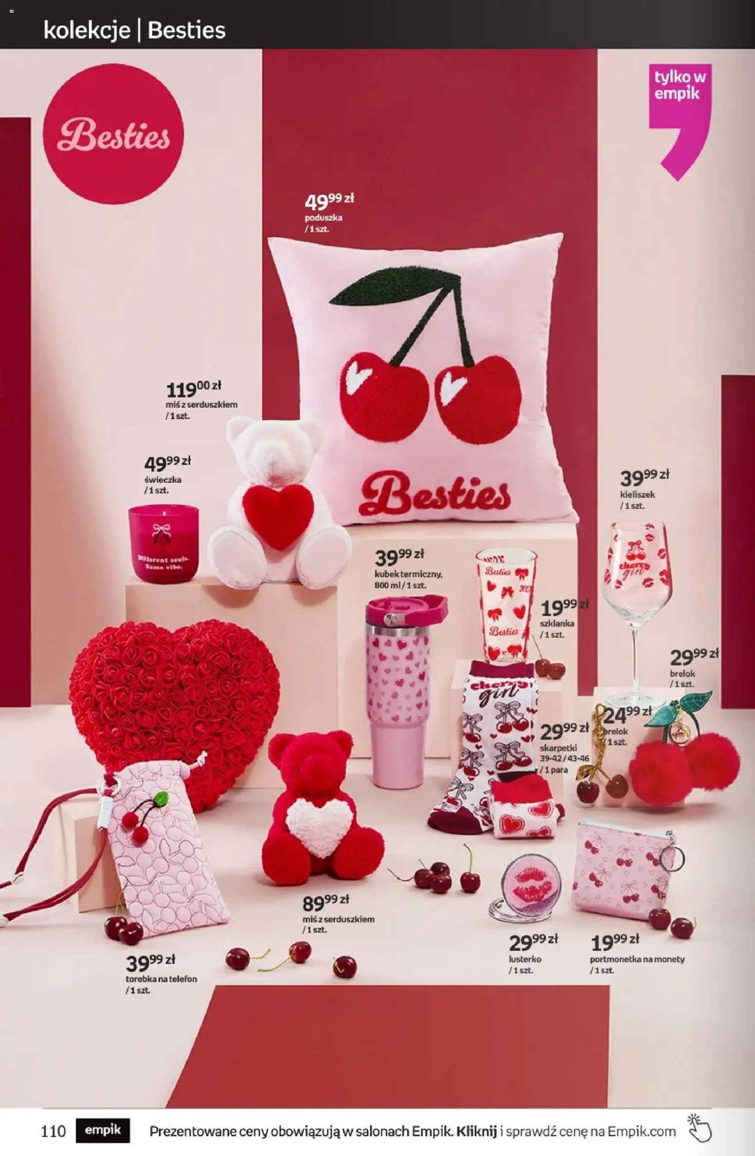 Empik promocje od 11.03.2026 | Strona: 110 | Produkty: Szklanka, Telefon, Torebka, Poduszka