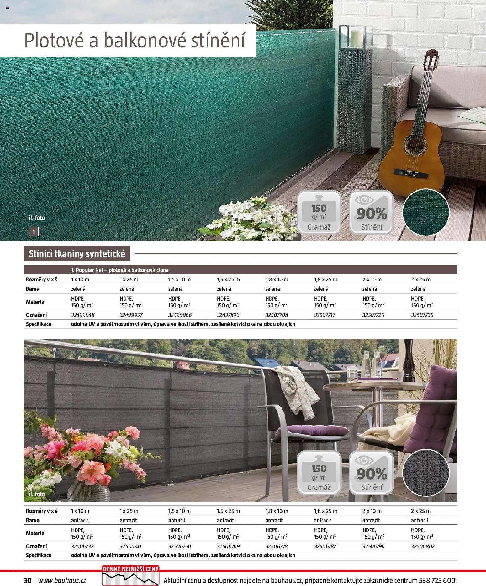 Bauhaus katalog Ploty a zahradní domky od 11.03.2026 | Strana: 30