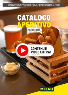 Anteprima del volantino Metro Biturbo Aperitivo 2025 catalogo valido a partire dal 30.05.2025