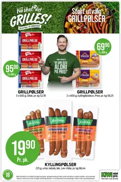 Forhåndsvisning av Kiwi kundeavis gyldig fra 27.04.2026 | Side: 4 | Produkter: Kylling, Kiwi, Папір, Посуда