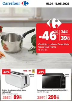 Ofertele Carrefour valabile de la 15.04.2026