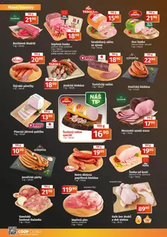 Náhled letáku Coop leták - Tuty od 22.04.2026 | Strana: 2 | Produkty: Šunka, Párky, Maso, Vepřová plec