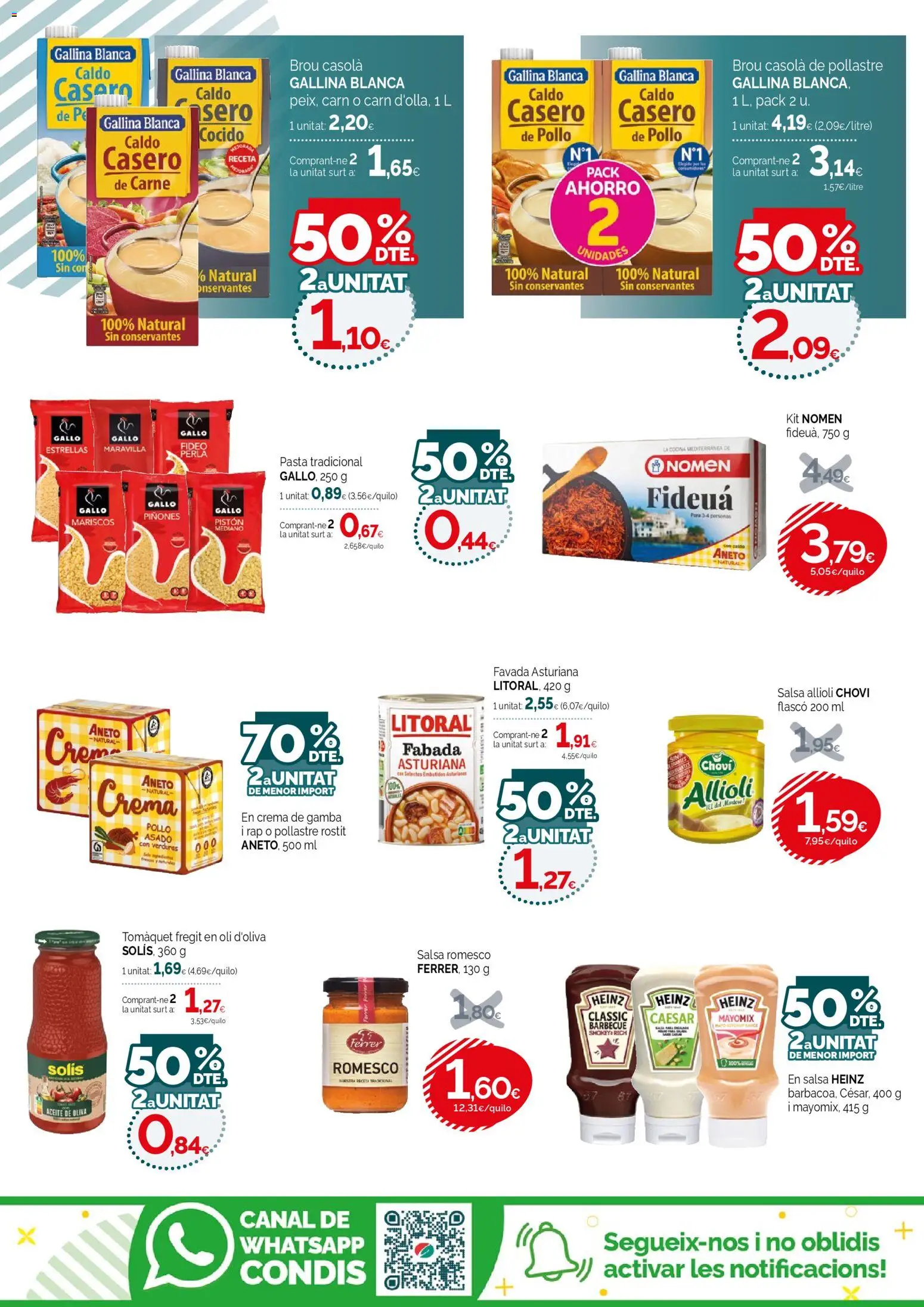 Condis folleto life │ válido desde el 04.03.2026 | Página: 14 | Productos: Aceite, Pasta, Aceite de oliva, Cocina