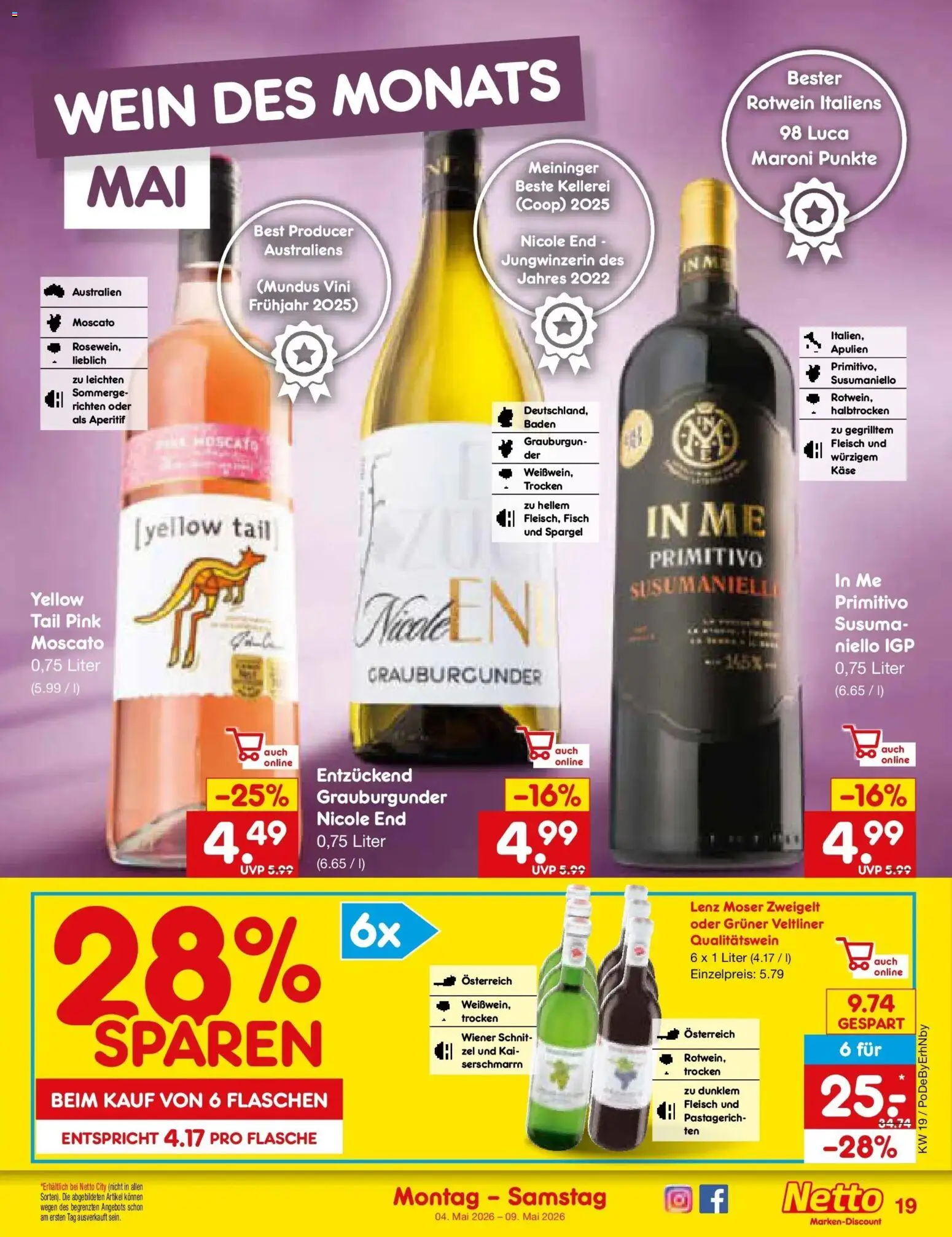 Netto Marken-Discount Prospekt Metten	 – gültig ab 03.05.2026 | Seite: 21